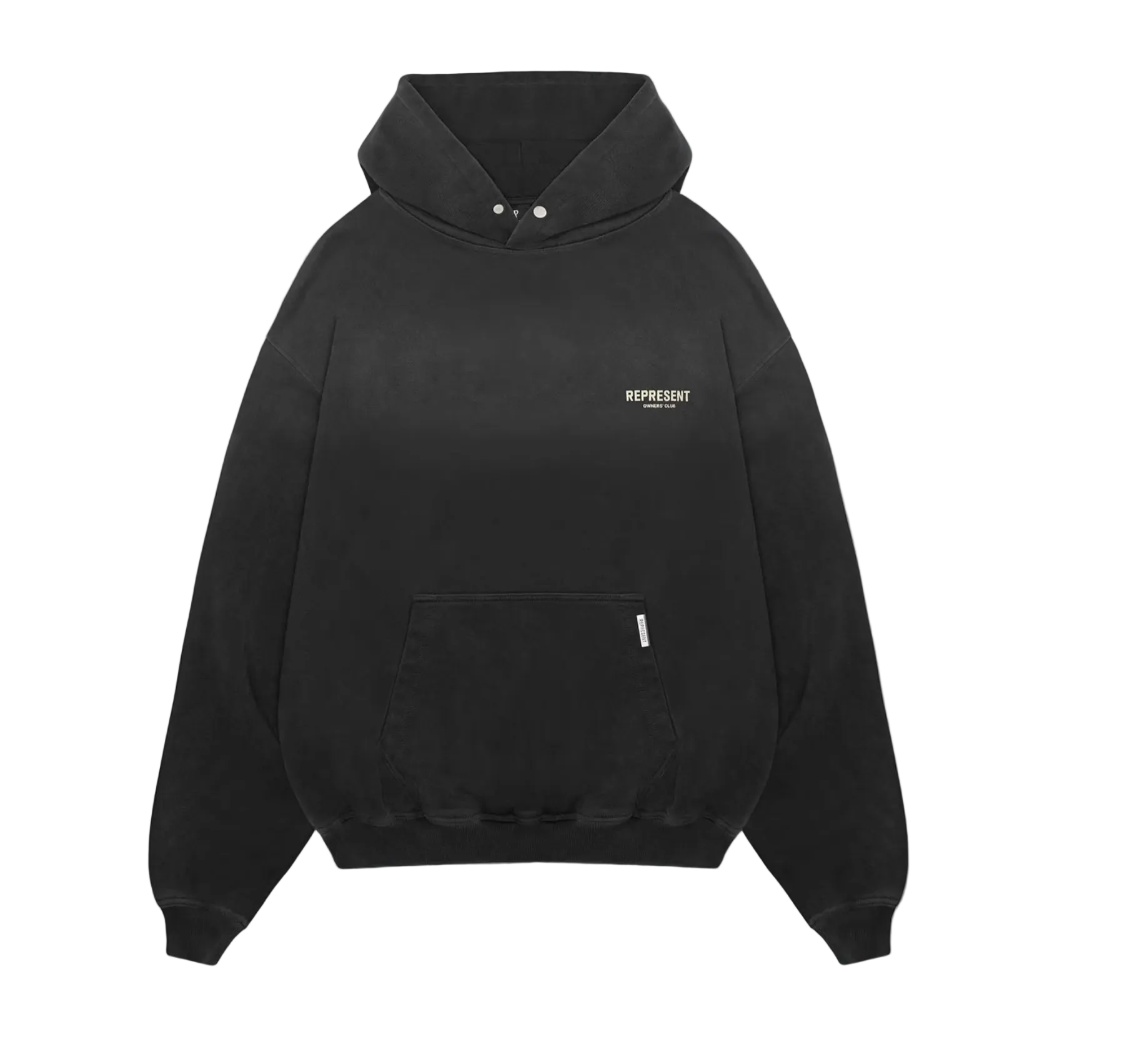 REPRESENT Owners Club Hoodie Aged Black