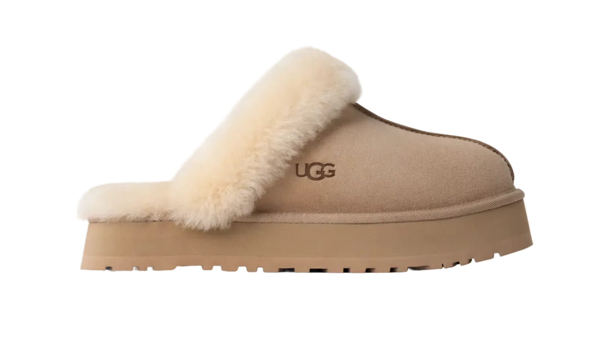 UGG Womens Disquette Slipper Sand