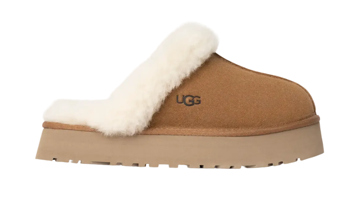 UGG Womens Disquette Slipper Chestnut