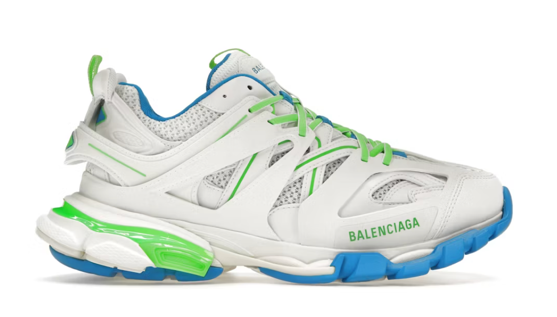 Balenciaga Track White Blue Green