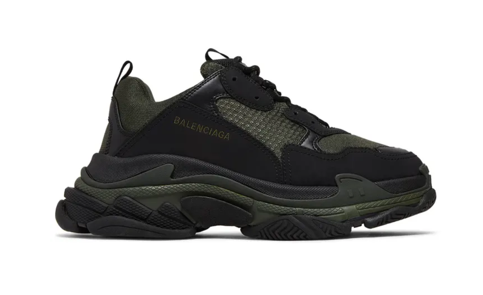 Balenciaga Triple S Sneaker Green Black