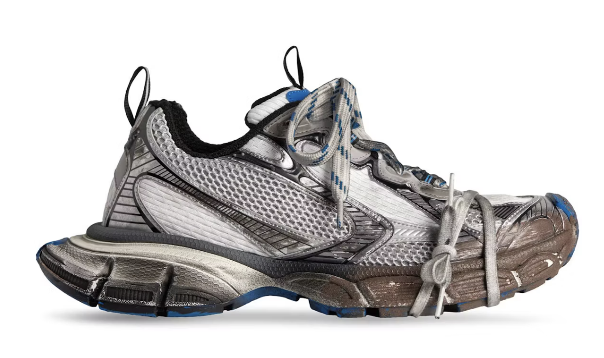 Balenciaga 3XL Trainer Worn Out Dark Grey