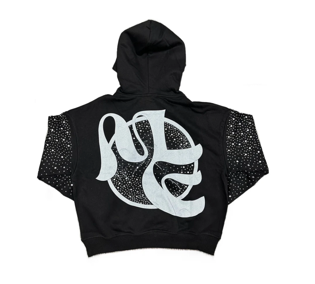 MIXED EMOTION ARCHER RHINESTONE HOODIE