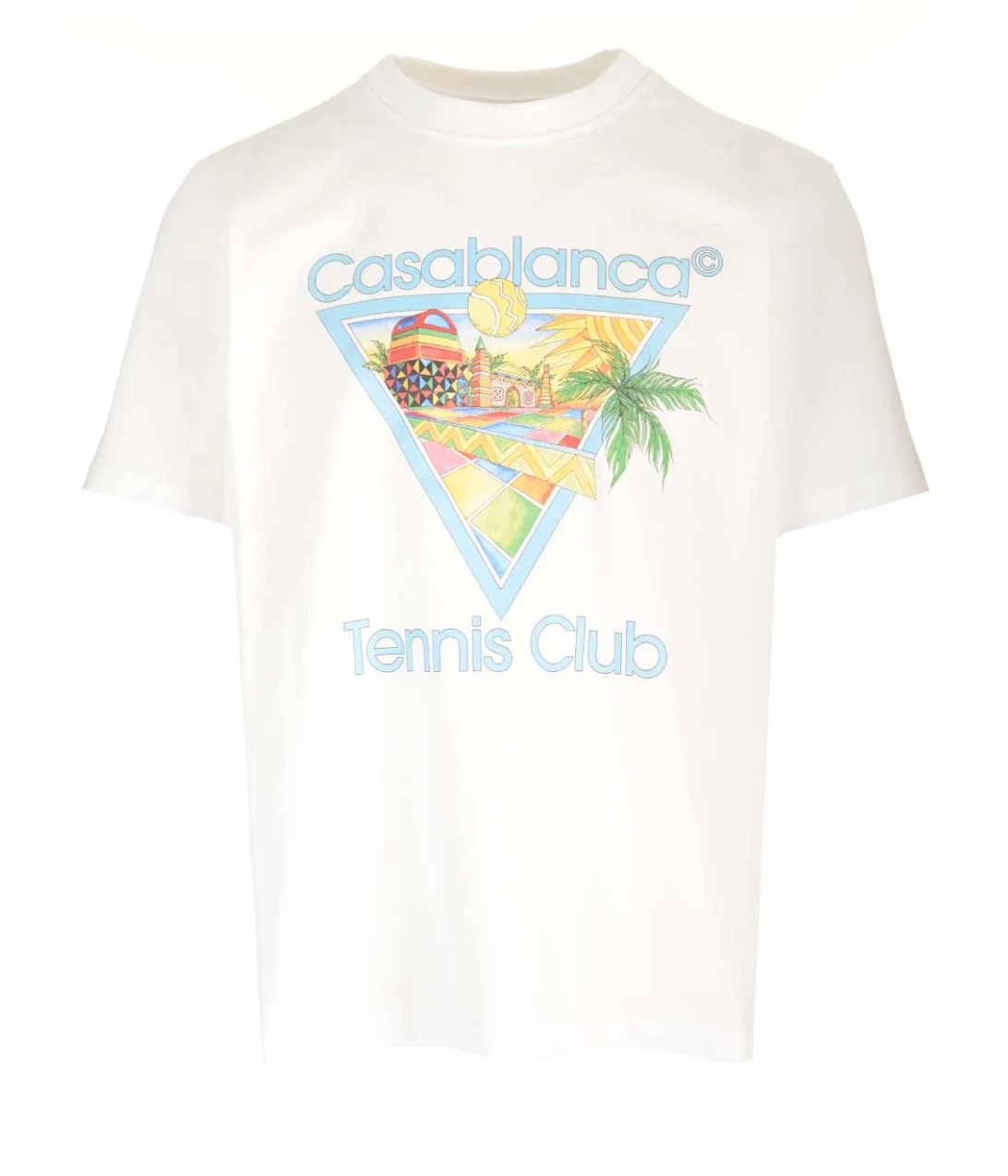 Casablanca Afro Cubism Tennis Club T-Shirt