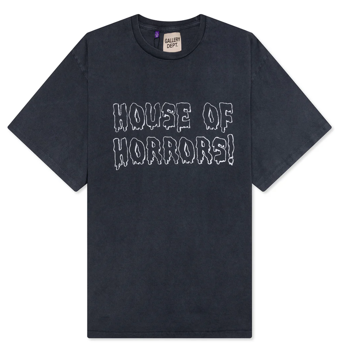 GALLERY DEPT. Horrors Tee Vintage Black