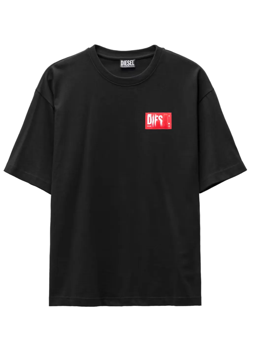 Diesel T-NLABEL T-SHIRT Black