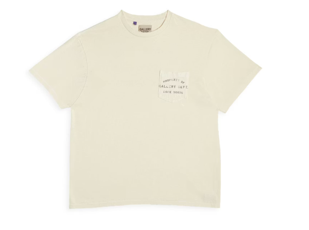 Gallery Dept. Property Of Stencil Tee Tee