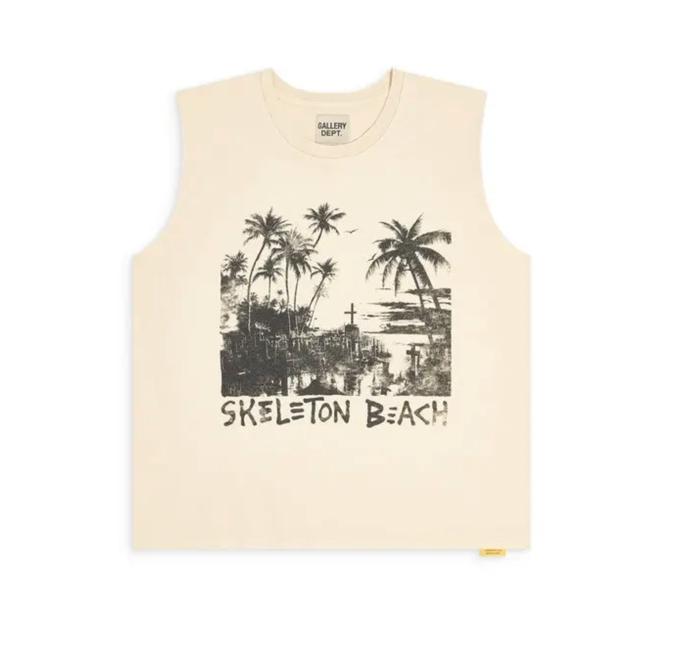 Gallery Dept. Day Night Sleeveless Tee in White