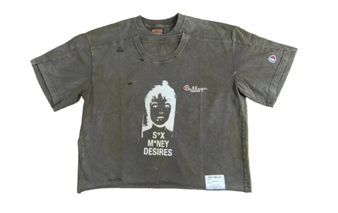 BOTTEGA DESIRES SEX SELLS TSHIRT