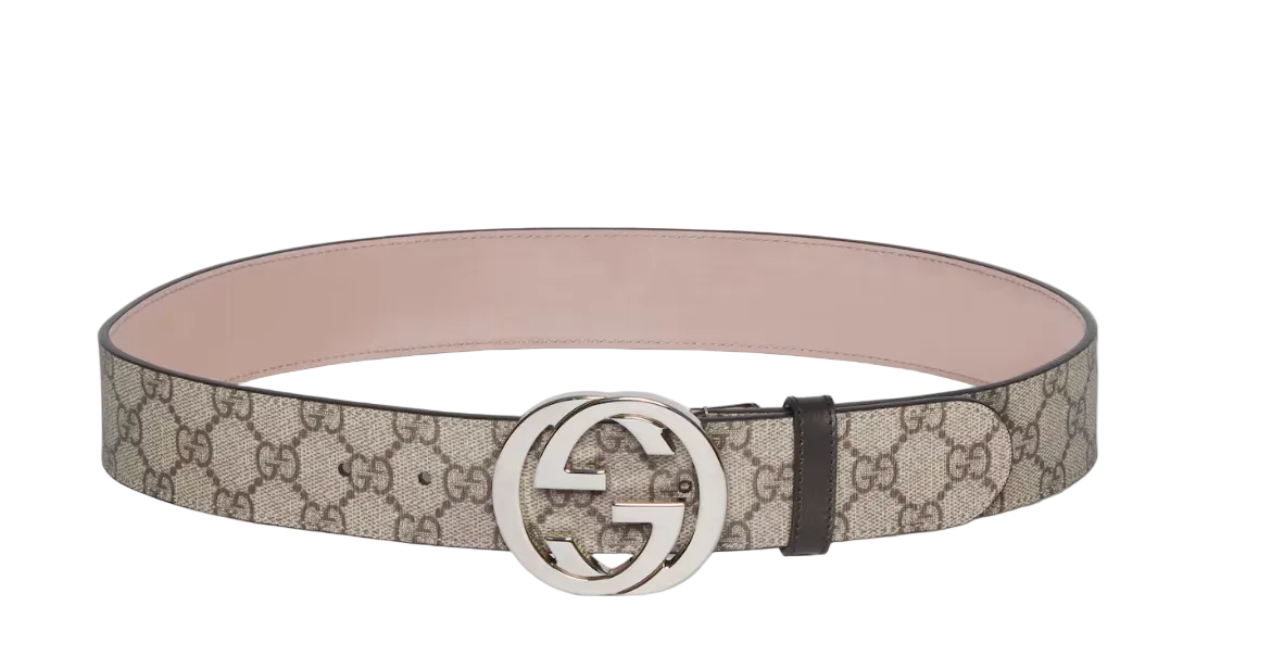 GUCCI Belt with Interlocking G buckle