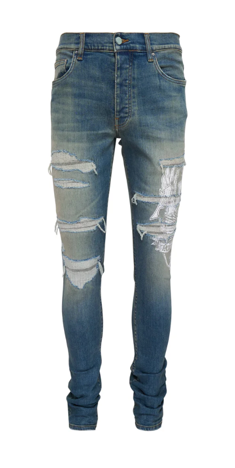 AMIRI Eagle Repair Skinny Jean