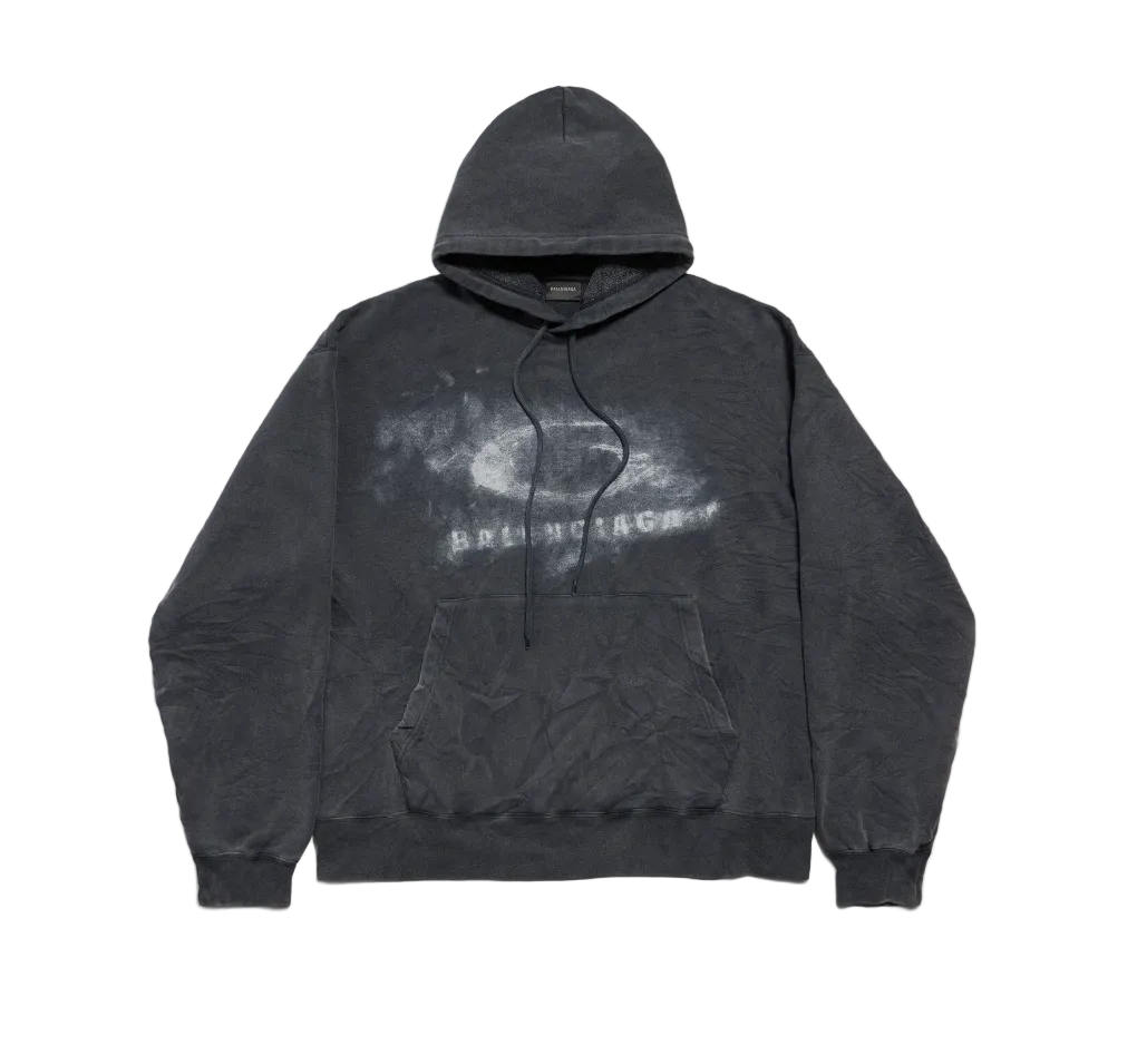 BALENCIAGA Crayon Loop Oversized Hoodie