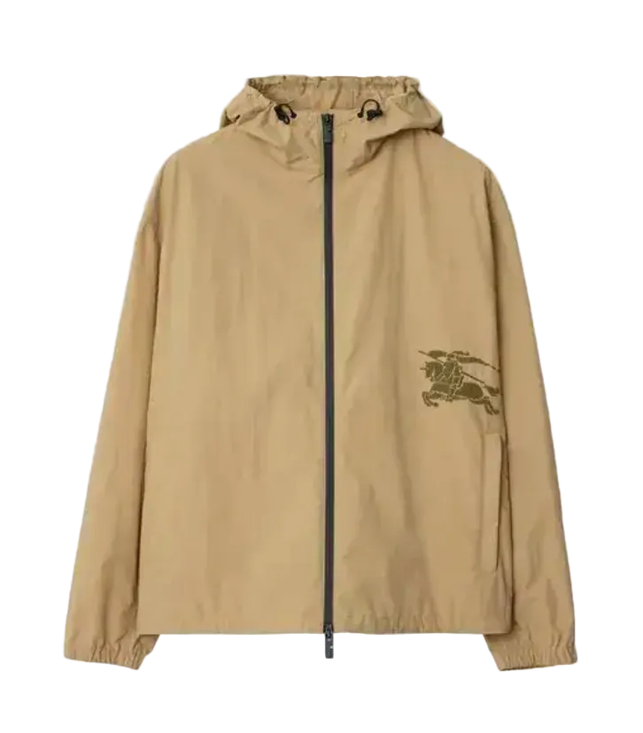 Burberry nylon cotton jacket Tan