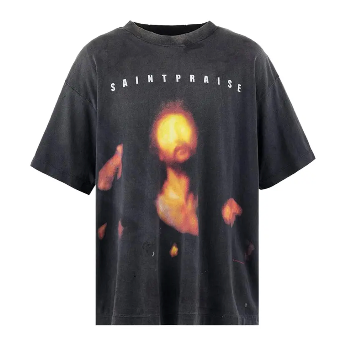SAINT Mxxxxxx Saint Praise Short-Sleeve Tee Black