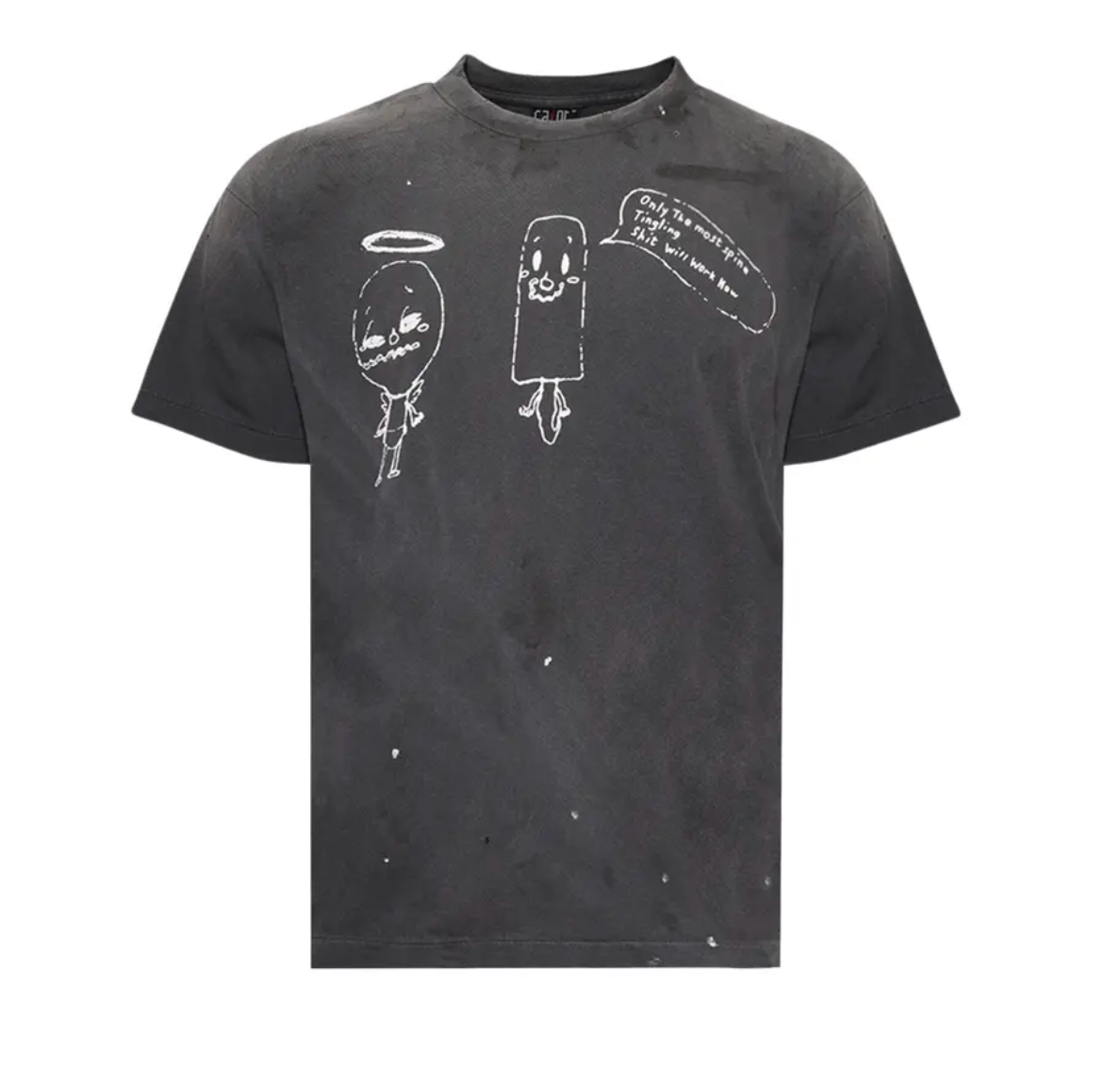 SAINT Mxxxxxx Life Beyond Earth T-Shirt Black