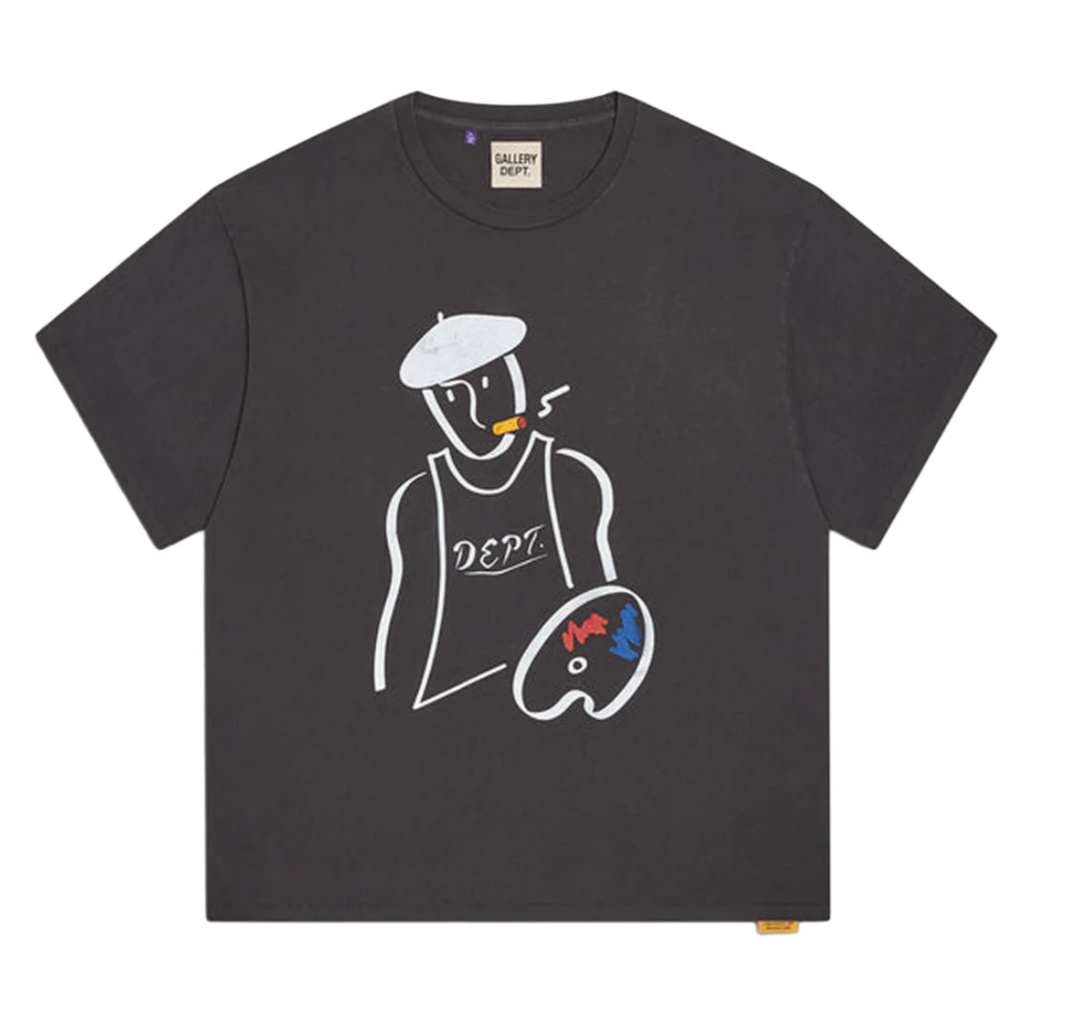 Gallery Dept Palette T-Shirt in Black