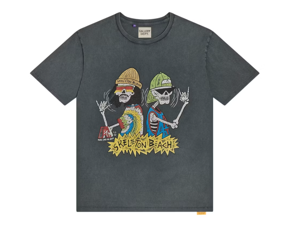 Gallery Dept. ATK Skeleton Beach Tee Black