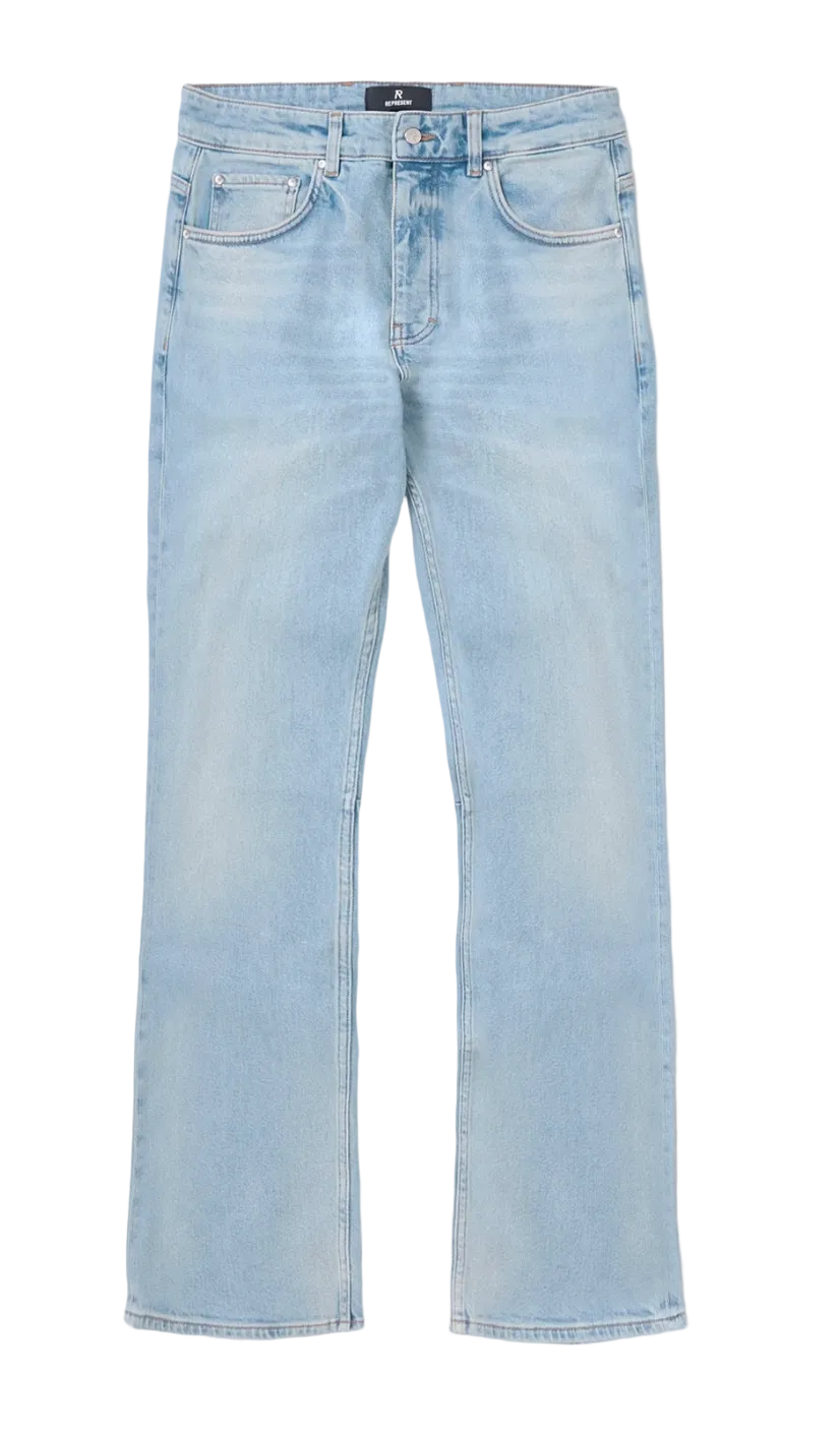 REPRESENT Kick Flare BOOT CUT Denim BLUE
