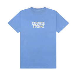 Kid Super The Boy who Jumped the Moon Tee Light blue