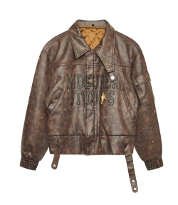 KID SUPER Boy Who Jumped Over the moon Jacket Brown