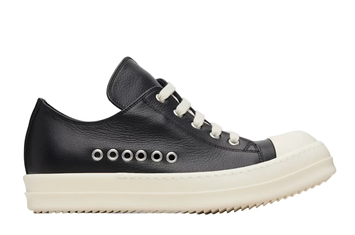 Rick Owens Black Temple Extreme Low Sneakers