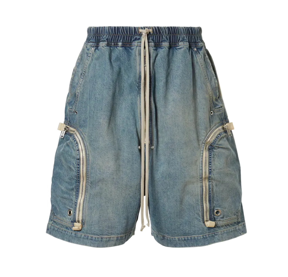 Rick Owens Drkshdw cotton shorts Denim