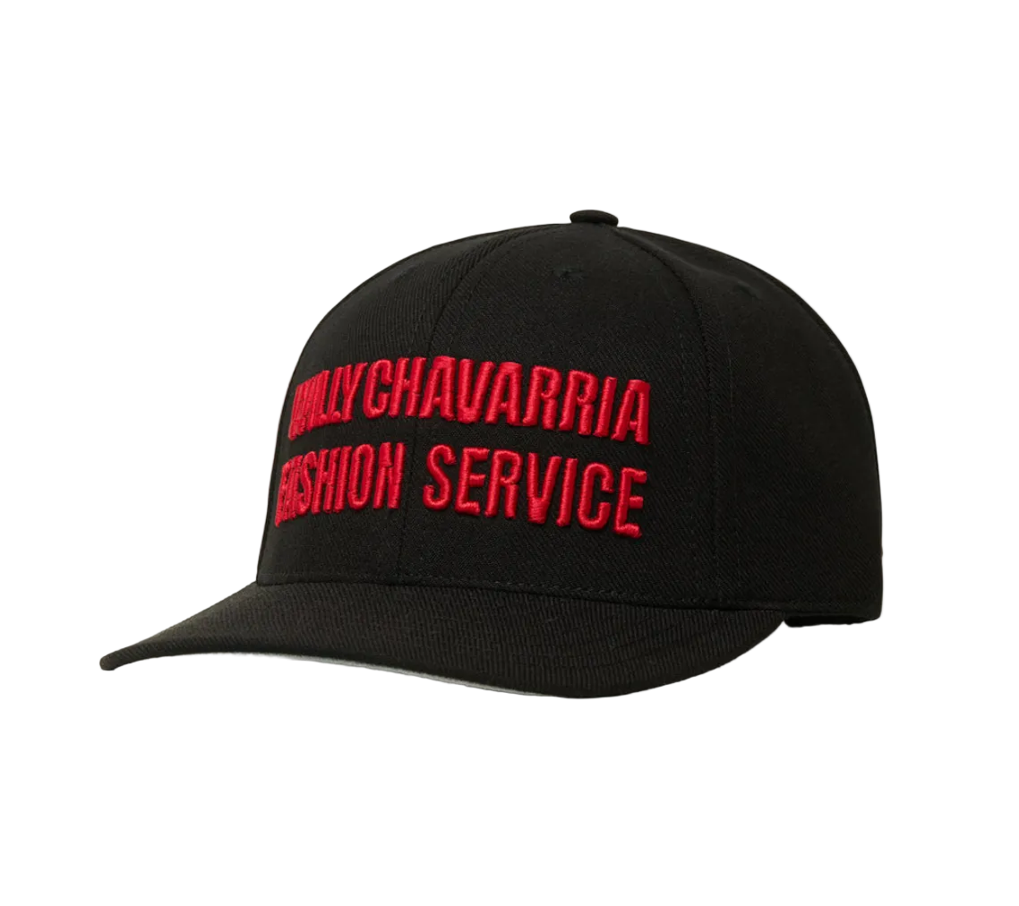 WILLY CHAVARRIA CHAVARRIA FASHION SERVICE CAP BLACK BEAUTY