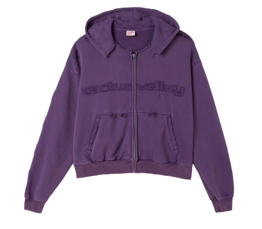 AZVA PLUM HOODIE