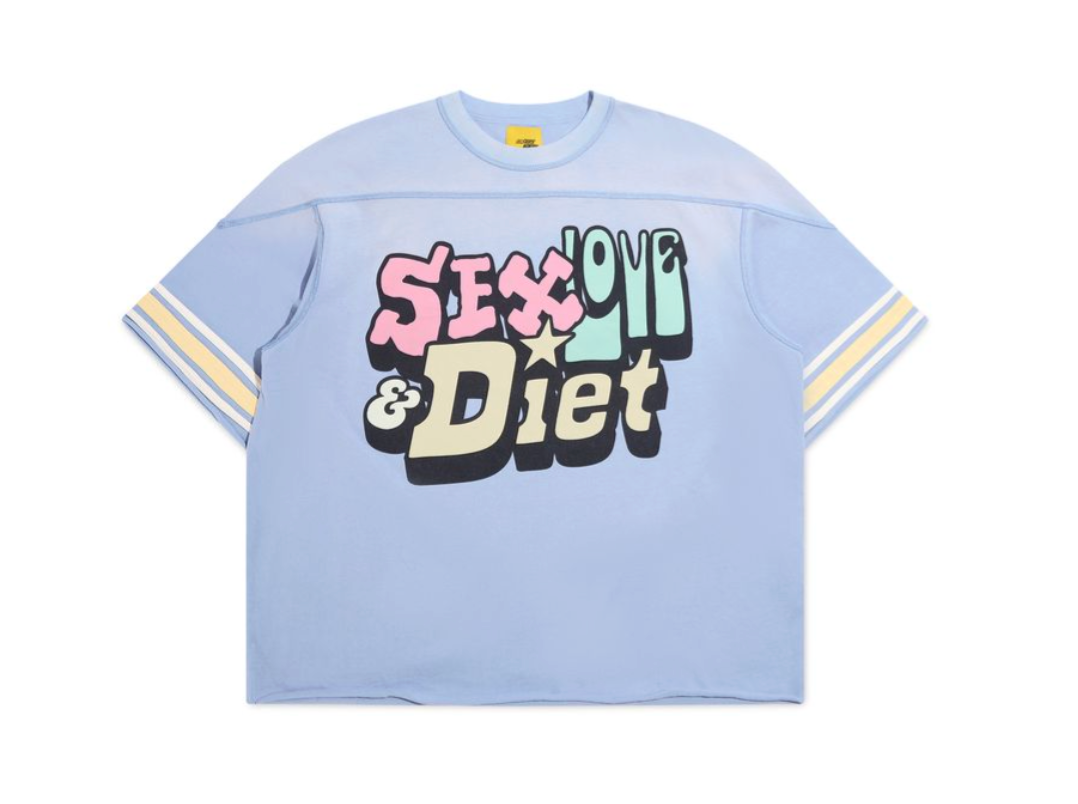 Diet Starts Monday SL&D-26 Tee Blue