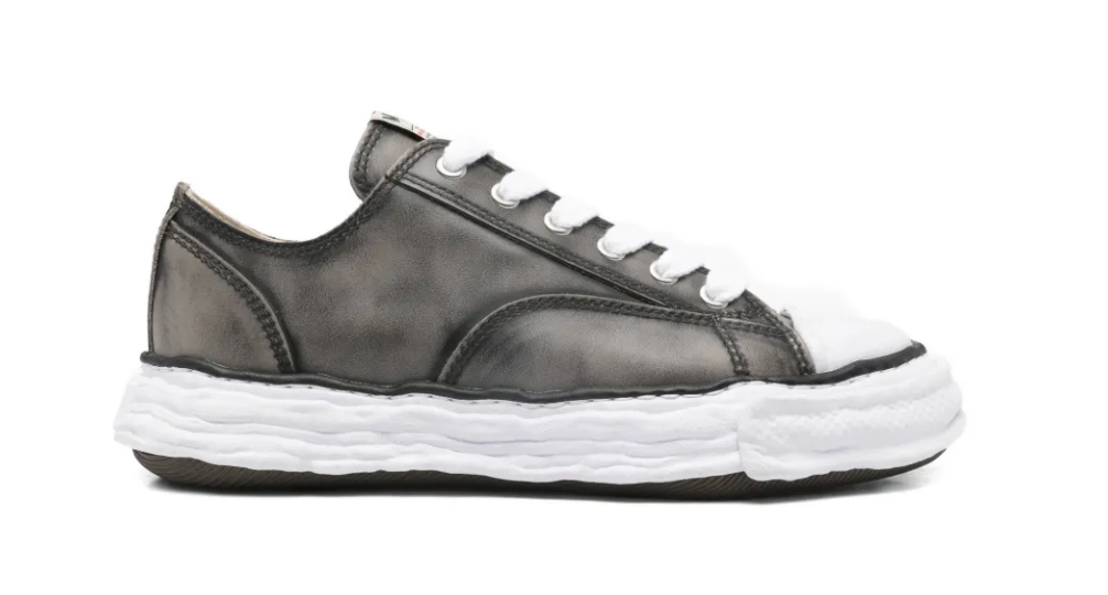 Maison Mihara Yasuhiro Peterson 23 Washed Black Leather