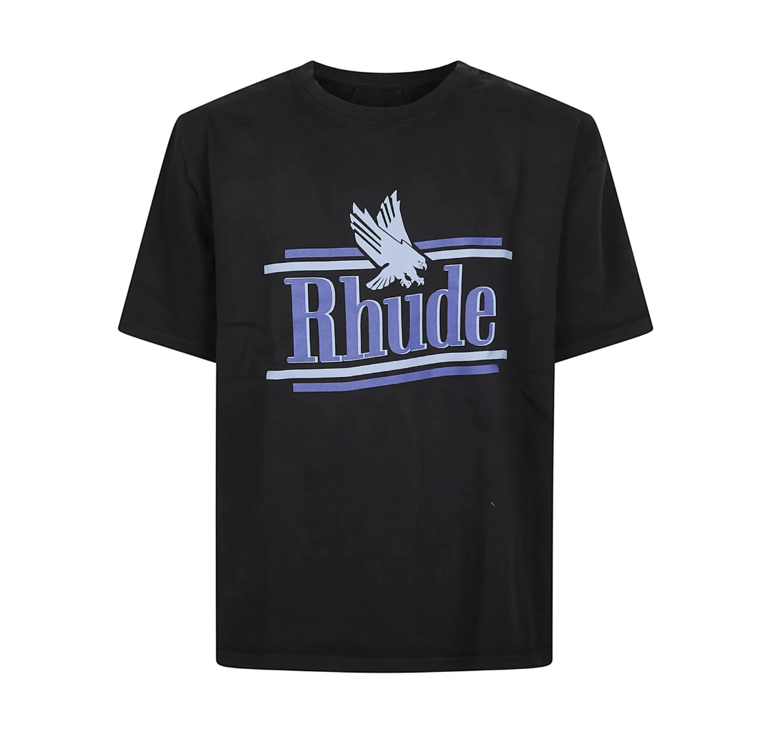 Rhude Rossa Logo Shirt Black