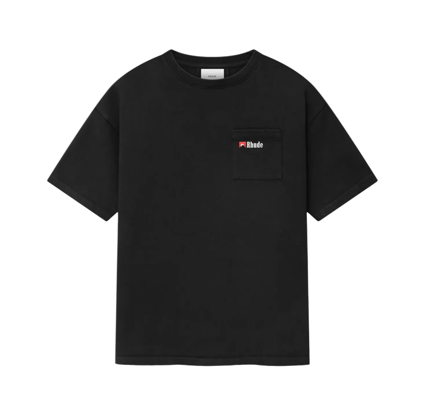 Rhude MOONLIGHT WOLF POCKET TEE