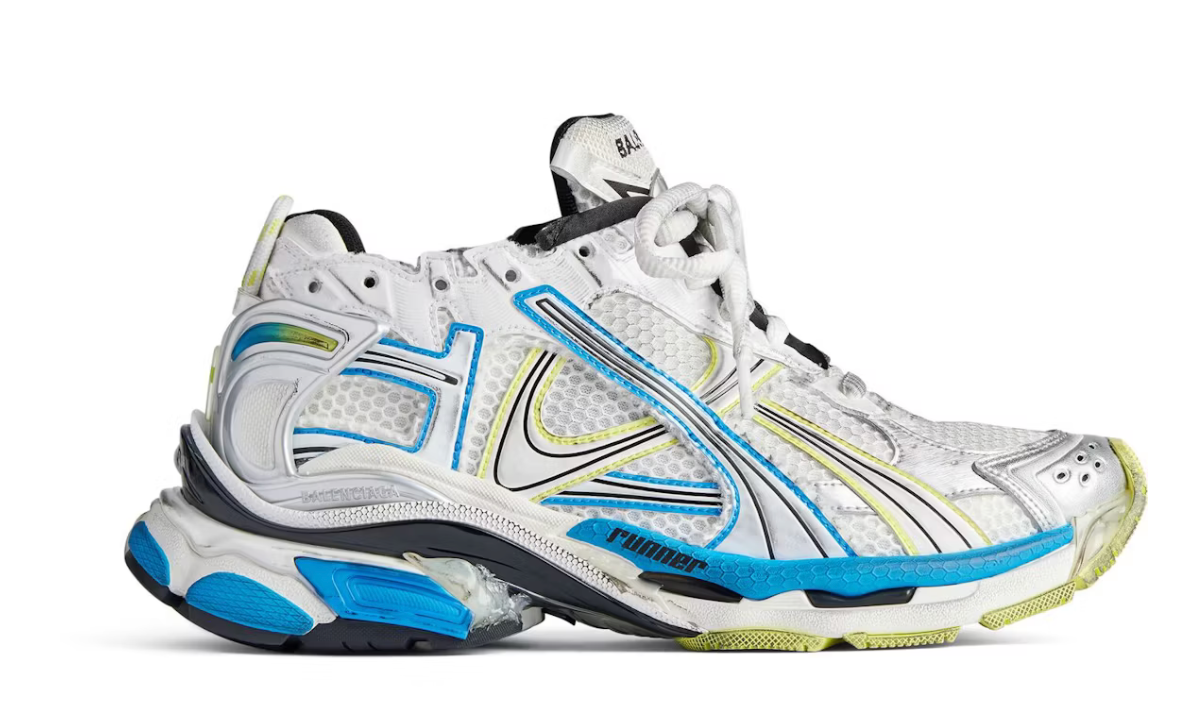 Balenciaga Runner White Yellow Blue