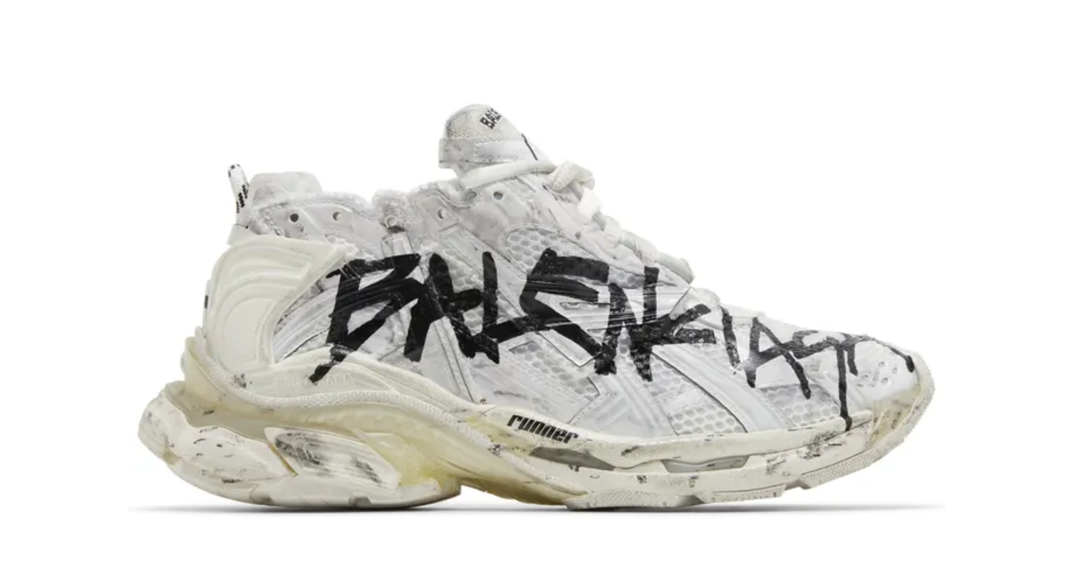 Balenciaga Runner Graffiti White Black