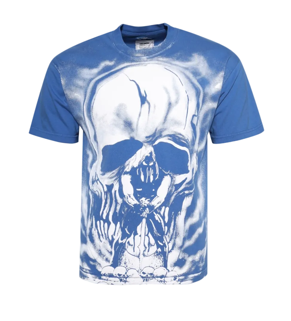 Warren Lotas Skull Executioner Tee Blue