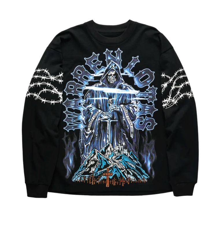 Warren Lotas Mountain Cemetery Long Sleeve T-Shirt