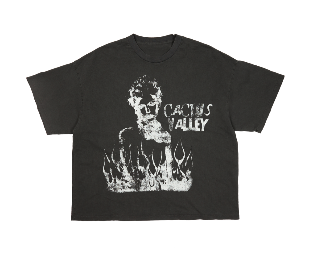 AZVA Cactus Lady Tee Black