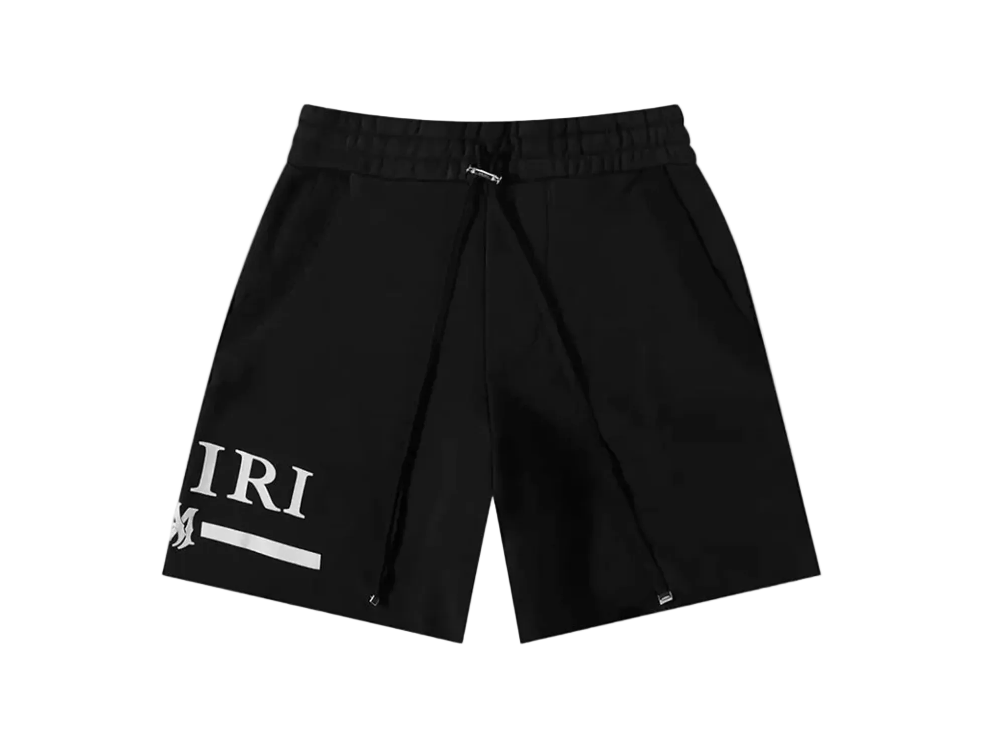 Amiri MA Bar Logo Sweatshort Black