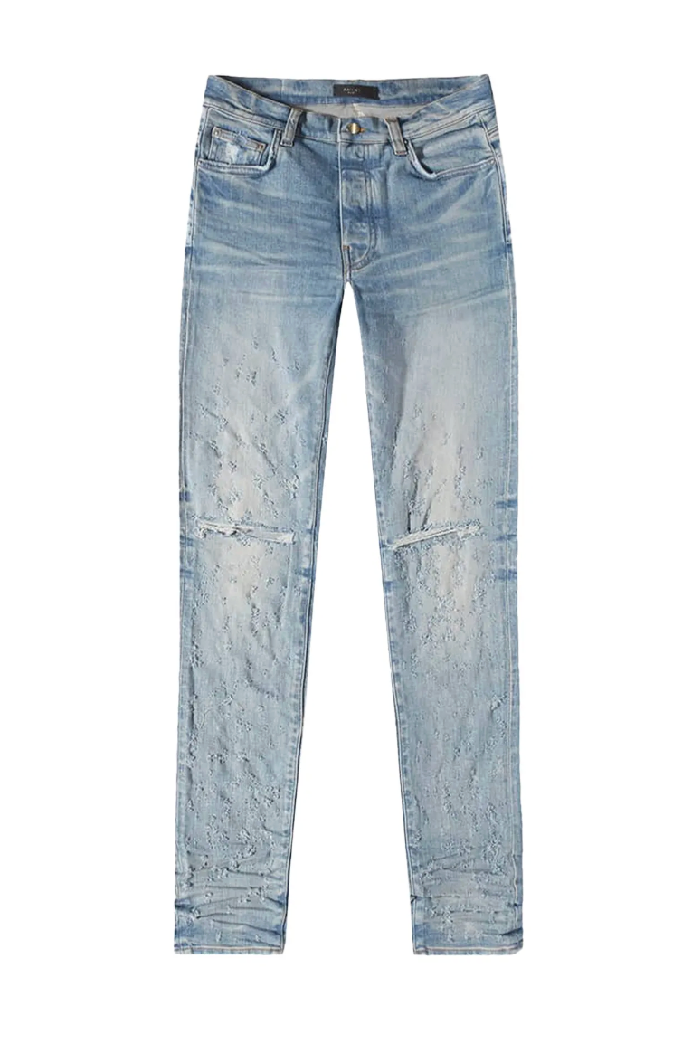 Amiri Shotgun Jean 'Clay Indigo'