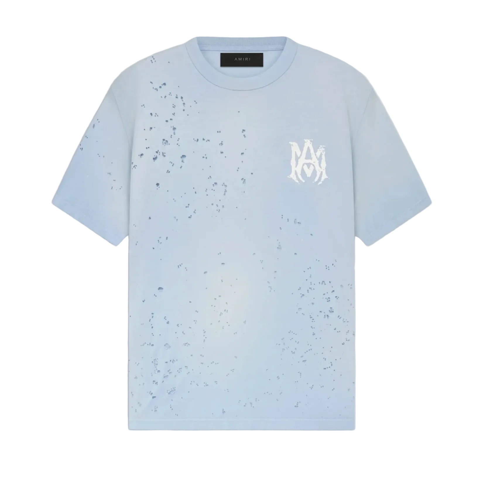 Amiri Shot Gun Tee Blue