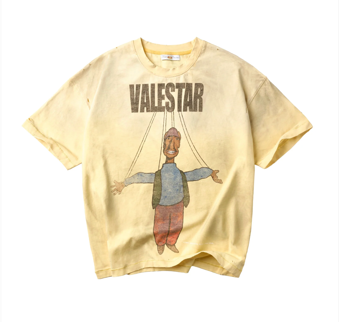 VALE Star Tee Yellow