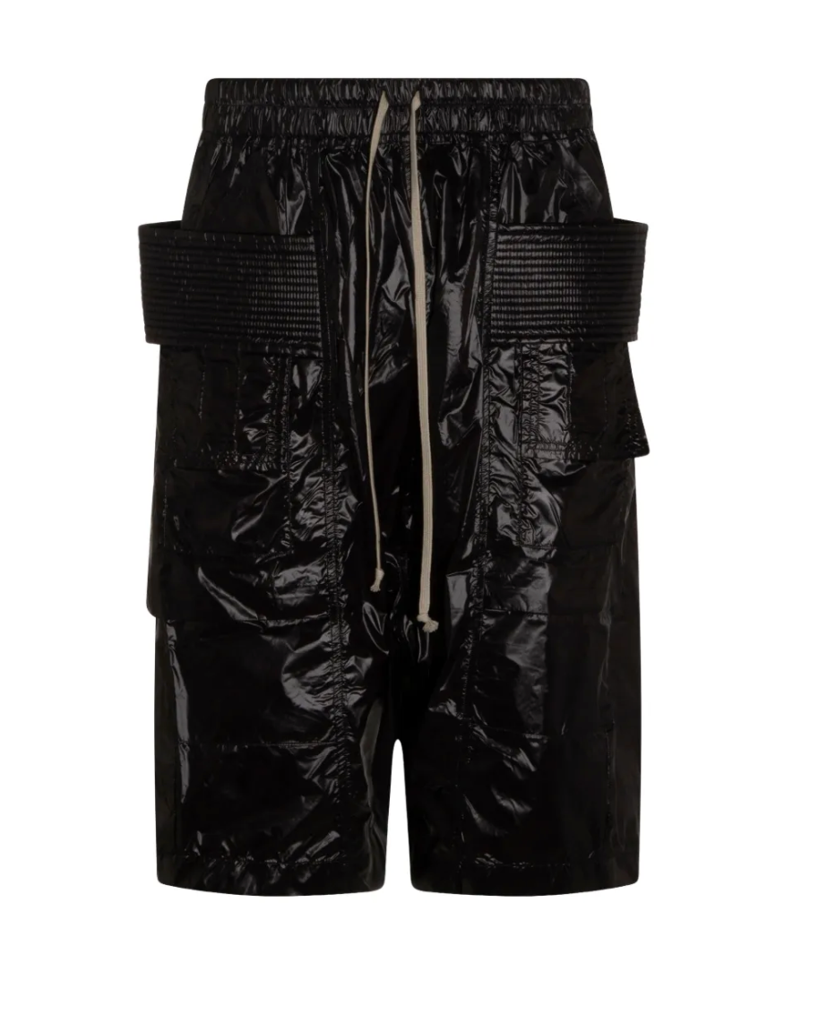 Rick Owens DRKSHDW Creatch Cargo pods shorts Black