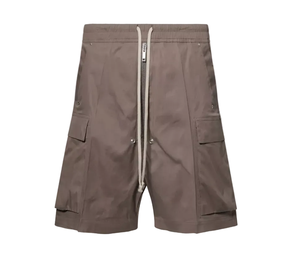 Rick Owens Cargobela Shorts Dust