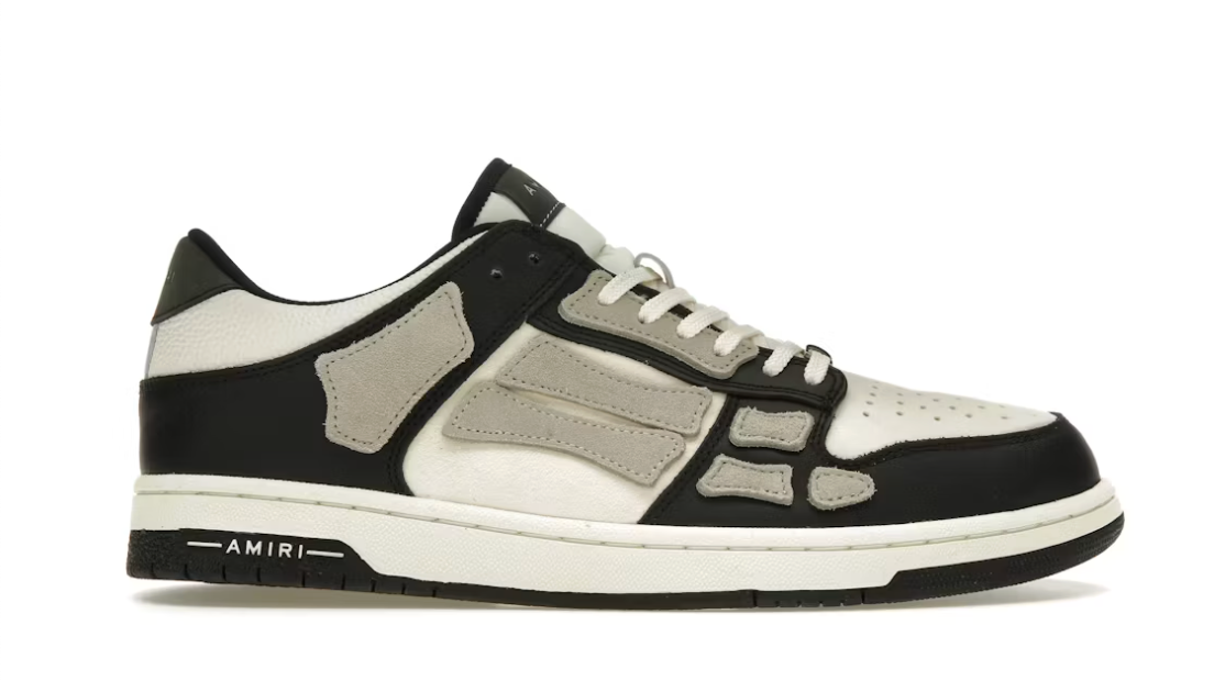 AMIRI Skel Low Top Low Black Alabaster