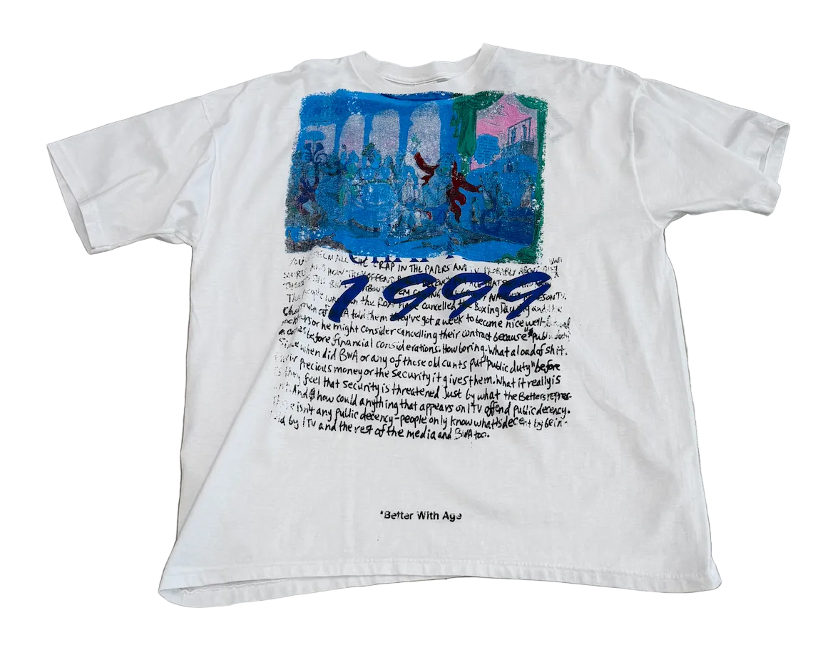 Better With age 1999 Tee White