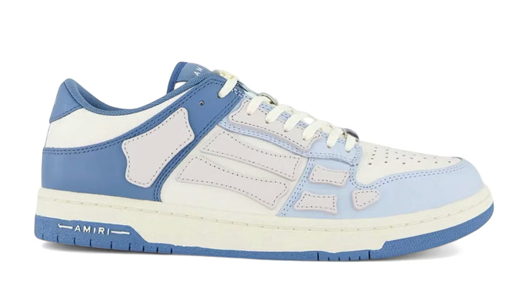 AMIRI SKEL TOP LOW Two Tone Blue WHite
