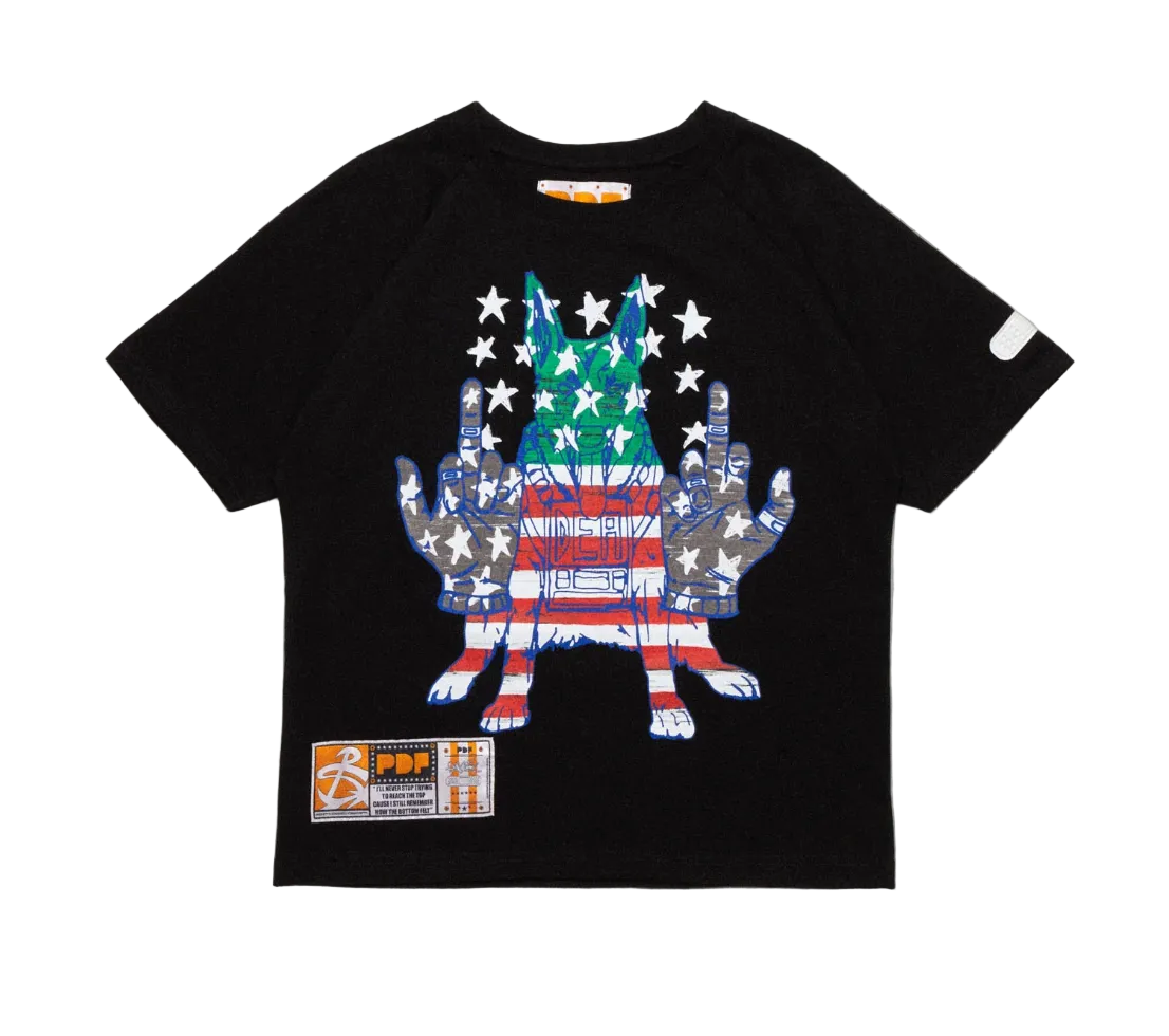PDF SKINNY BARTI TEE CAGNACCIO Black