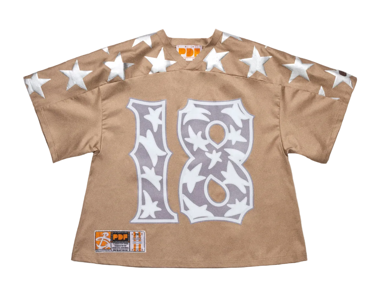 PDF T-SHIRT 1 B Star BROWN