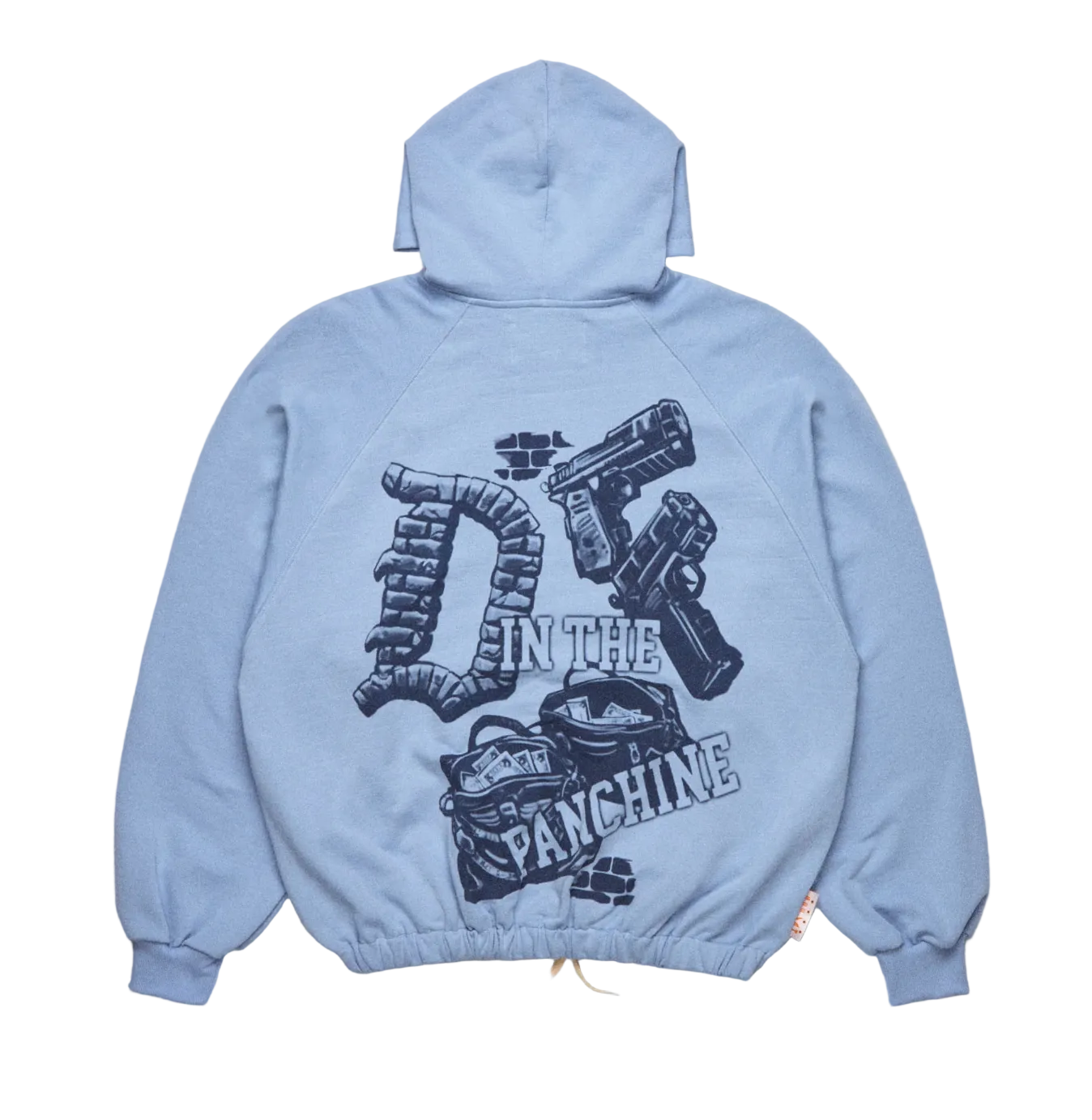 PDF ZIP HOODIE A LIGHT BLUE