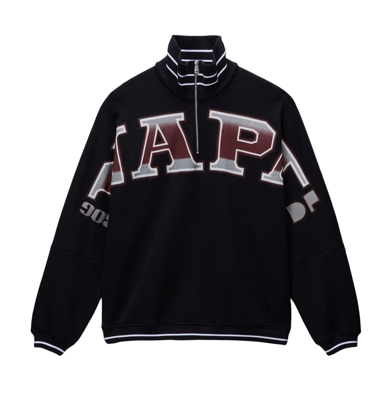 PDF FRENCH TERRY SWEATSHIRT BLACK